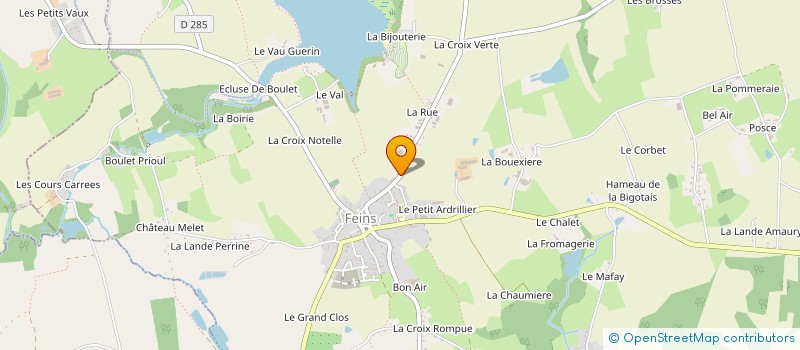 localisation de l'entreprise FEINS TRIATHLON  FEINS