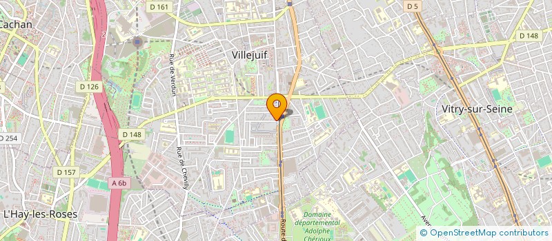 localisation de l'entreprise FEINSILBER YOUSSOUF INFORMATION à VILLEJUIF