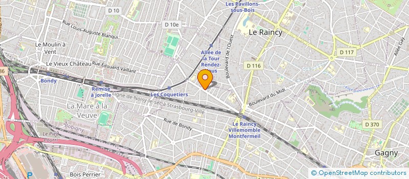 localisation de l'entreprise FEINSTEIN à VILLEMOMBLE