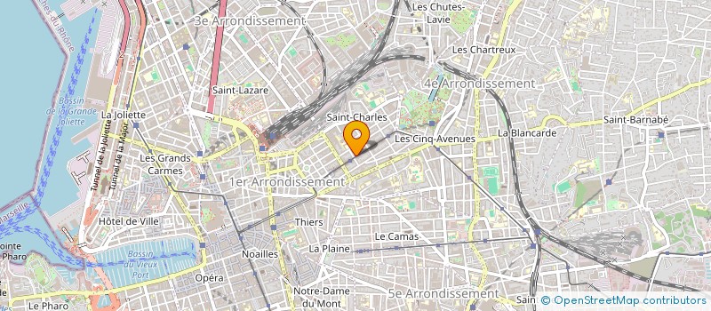 localisation de l'entreprise FEITUSSI-HACOT à MARSEILLE