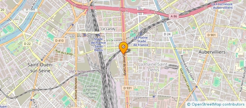 localisation de l'entreprise FEIYUN à SAINT-DENIS