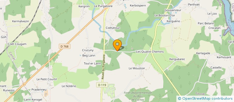 localisation de l'entreprise FEIZ E BREIZH  CARNAC