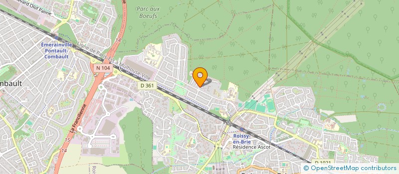 localisation de l'entreprise FEJDD  ROISSY EN BRIE