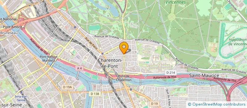 localisation de l'entreprise FEKID  CHARENTON-LE-PONT