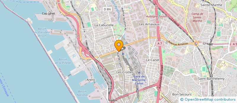 localisation de l'entreprise FEKIH à MARSEILLE