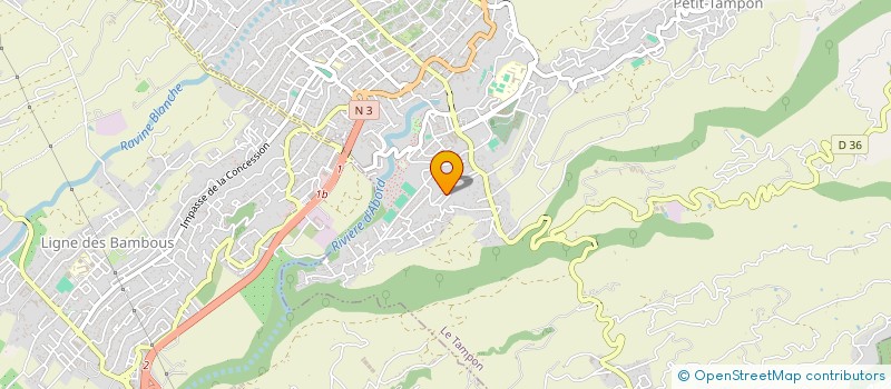 localisation de l'entreprise FEKLER  LE TAMPON