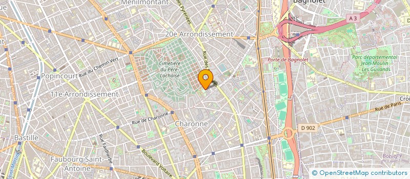 localisation de l'entreprise FEL BAT  PARIS