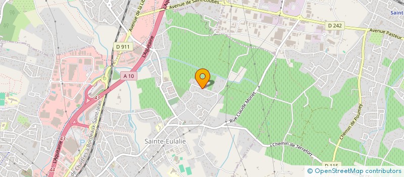 localisation de l'entreprise FEL-TECH  SAINTE-EULALIE