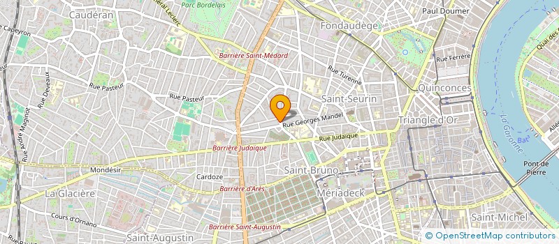 localisation de l'entreprise FELAA  BORDEAUX