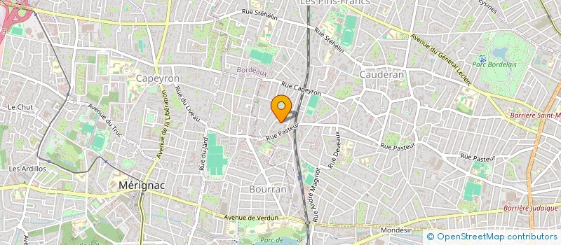 localisation de l'entreprise FELBAT  BORDEAUX