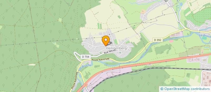 localisation de l'entreprise FELDMANN RENOVATION  HEILIGENBERG