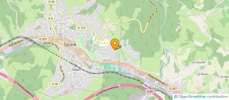 localisation de l'entreprise FELEDZIAK PATRIMOINE  TARARE