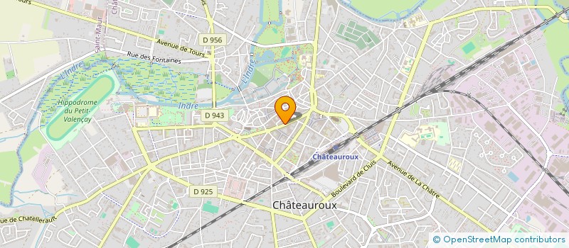 localisation de l'entreprise FELEJO à CHATEAUROUX