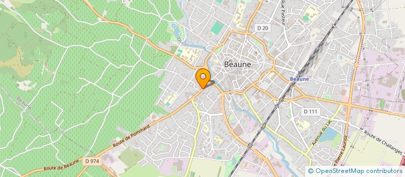 localisation de l'entreprise FELER INVEST à BEAUNE