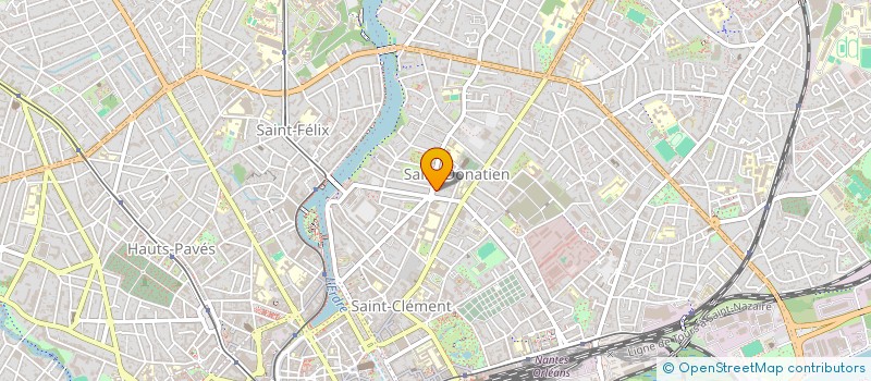 localisation de l'entreprise FELF HOLDING à NANTES