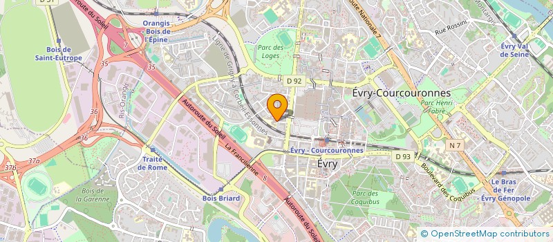 localisation de l'entreprise FELG IMMOBILIER à MENNECY