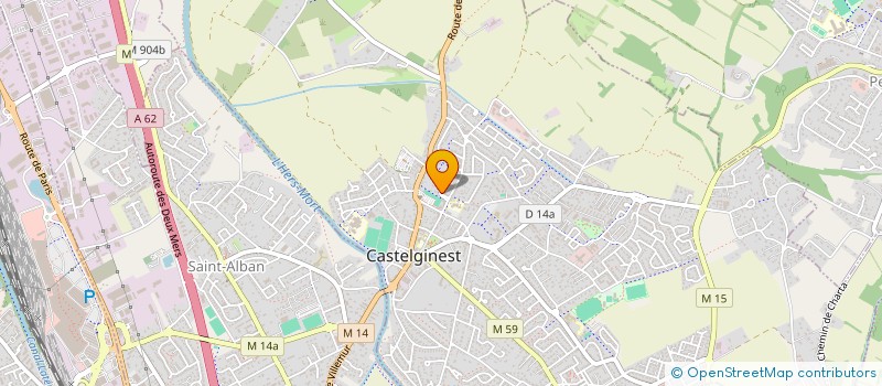 localisation de l'entreprise FELI-CITE à CASTELGINEST