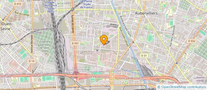 localisation de l'entreprise FELI TRADE  AUBERVILLIERS