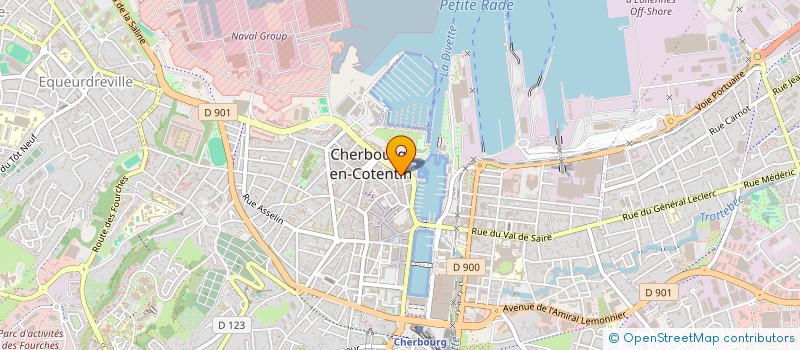 localisation de l'entreprise FELIA  CHERBOURG-EN-COTENTIN