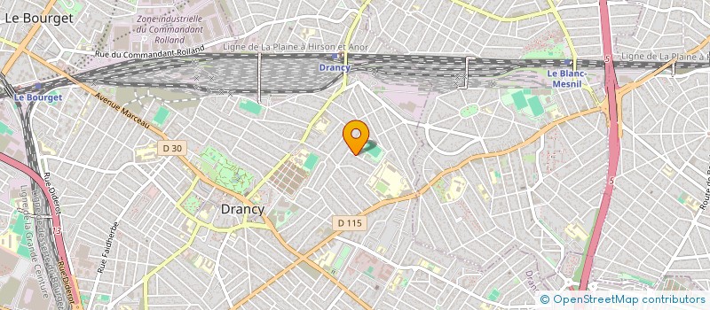 localisation de l'entreprise FELIBAT ITL à DRANCY