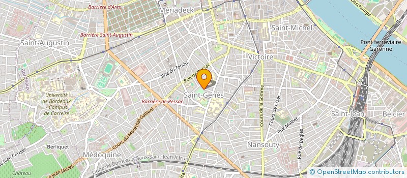 localisation de l'entreprise FELIBRIGE  BORDEAUX