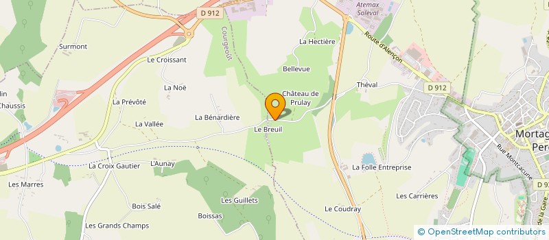 localisation de l'entreprise FELICE à SAINT-LANGIS-LES-MORTAGNE