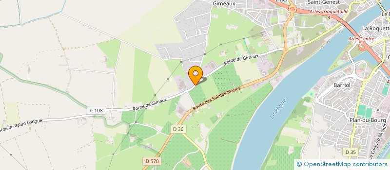 localisation de l'entreprise FELICETTI INVESTISSEMENT à ARLES