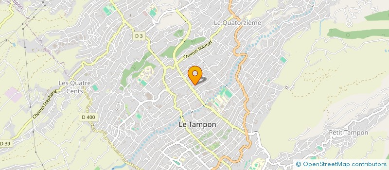 localisation de l'entreprise FELICIA ESTHETIQUE - INSTITUT DE BEAUTE  LE TAMPON