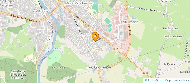 localisation de l'entreprise FELICIA RENOVATION à LAVAL