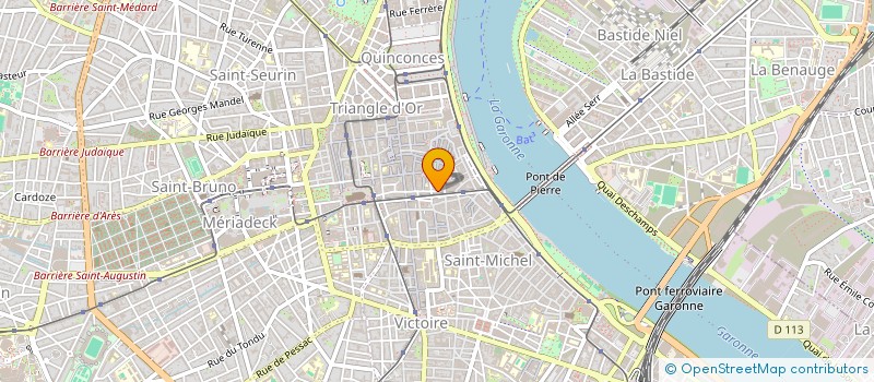 localisation de l'entreprise FELICIDA à BORDEAUX