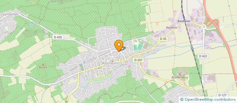 localisation de l'entreprise FELICIDA  ROSHEIM