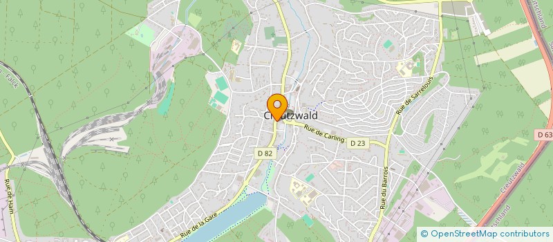 localisation de l'entreprise FELICIDAD  CREUTZWALD