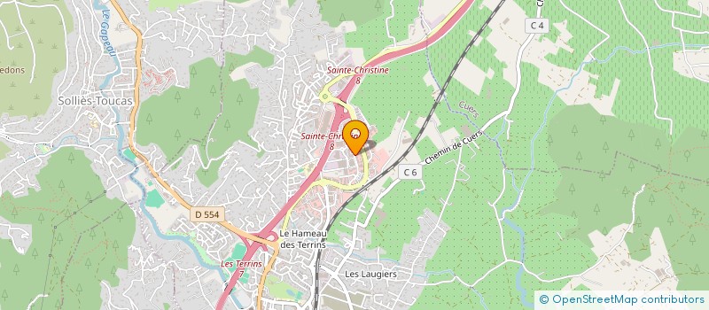 localisation de l'entreprise FELICIDADE  SOLLIES-PONT