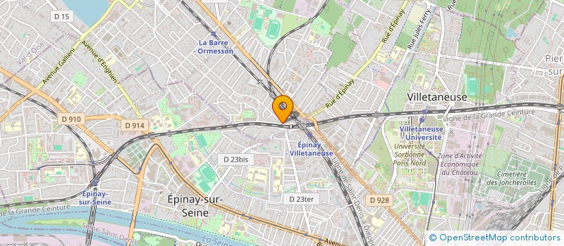 localisation de l'entreprise FELICIE ARTUR  DEUIL-LA-BARRE