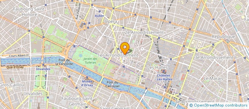 localisation de l'entreprise FELICIE LE DRAGON à PARIS