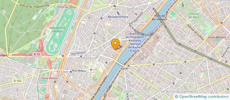 localisation de l'entreprise FELICIEN  PARIS