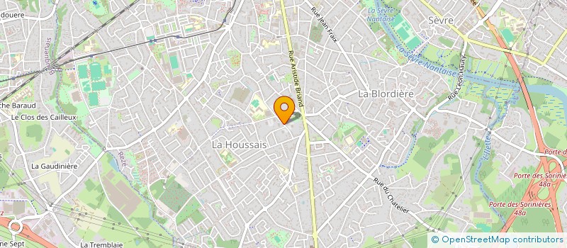 localisation de l'entreprise FELICIEN TOMAZEAU  REZE