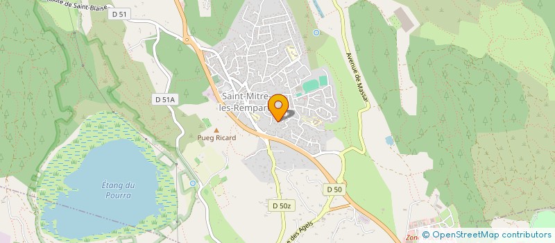 localisation de l'entreprise FELICITA  SAINT-MITRE-LES-REMPARTS