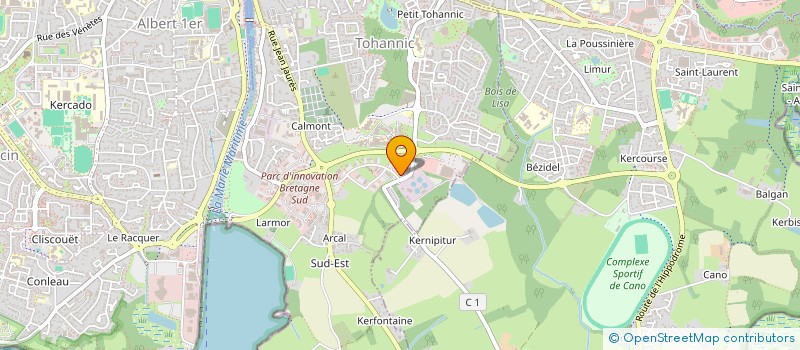 localisation de l'entreprise FELICITA à VANNES