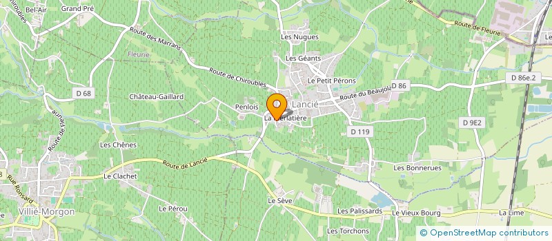 localisation de l'entreprise FELICITA  LANCIE