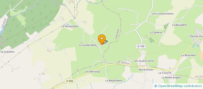 localisation de l'entreprise FELICITA  LAIGNELET