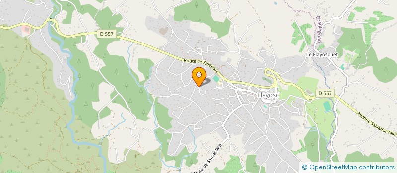 localisation de l'entreprise FELICITA  FLAYOSC