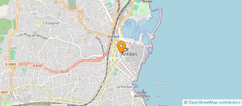 localisation de l'entreprise FELICITAD  ANTIBES