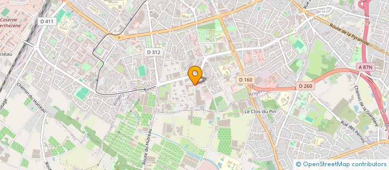 localisation de l'entreprise FELICITAS à ANGERS