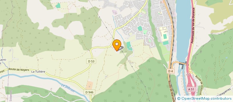 localisation de l'entreprise FELICITATEM à SISTERON