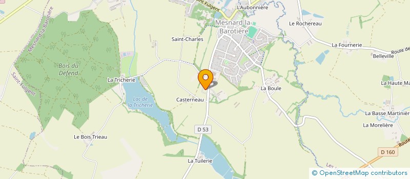 localisation de l'entreprise FELICITE à LES HERBIERS