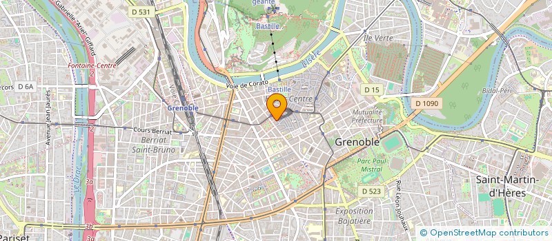 localisation de l'entreprise FELICY TEA à GRENOBLE