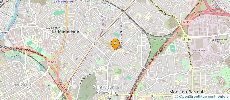 localisation de l'entreprise FELIDAE à LILLE