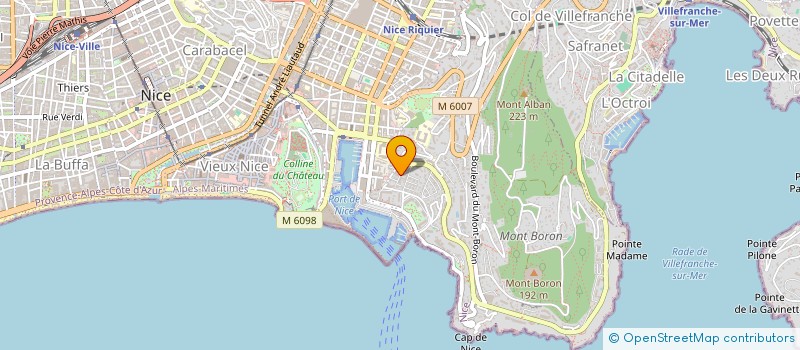 localisation de l'entreprise FELIDOM à NICE