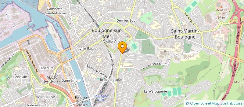 localisation de l'entreprise FELILOU  BOULOGNE-SUR-MER